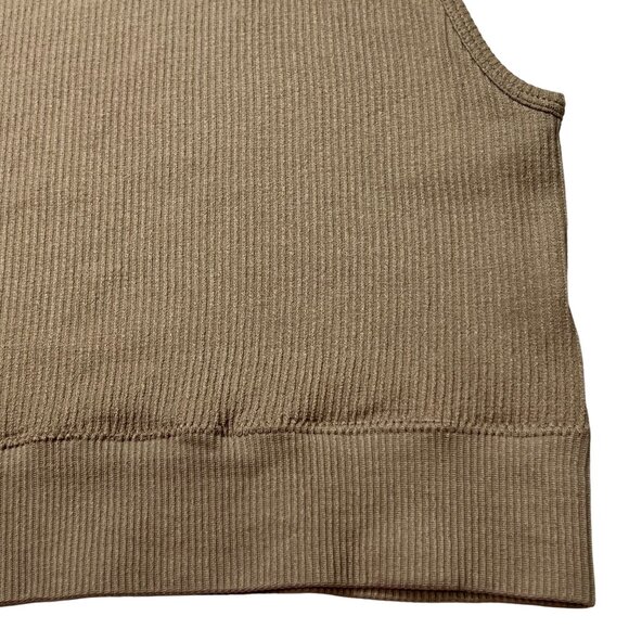 SKIMS Stretch Rib High‎ Neck Bralette NEW Desert 2X/3X - Picture 5 of 11